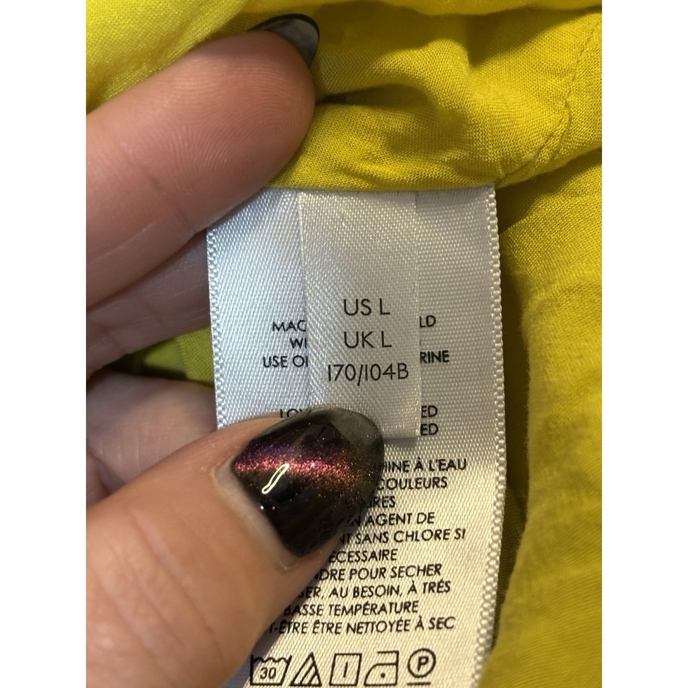 Maeve by Anthropologie‎ Yellow A-Line Summer Dress L - Picture 4 of 6